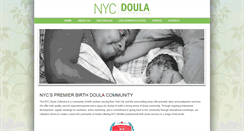 Desktop Screenshot of nycdoulacollective.com